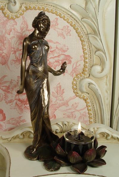 KERZENLEUCHTER MÄDCHEN AN10243A4