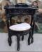 SCHMINKTISCH & HOCKER VIC32