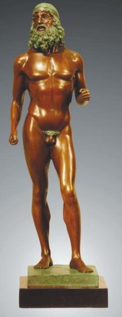 Bronzeskulptur Zeus Ep-367