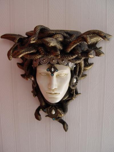 WANDSKULPTUR MEDUSA I IS010